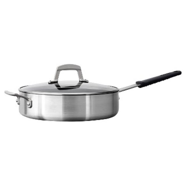 Tramontina Professional 5.5 Quart Covered Deep Saute Pan