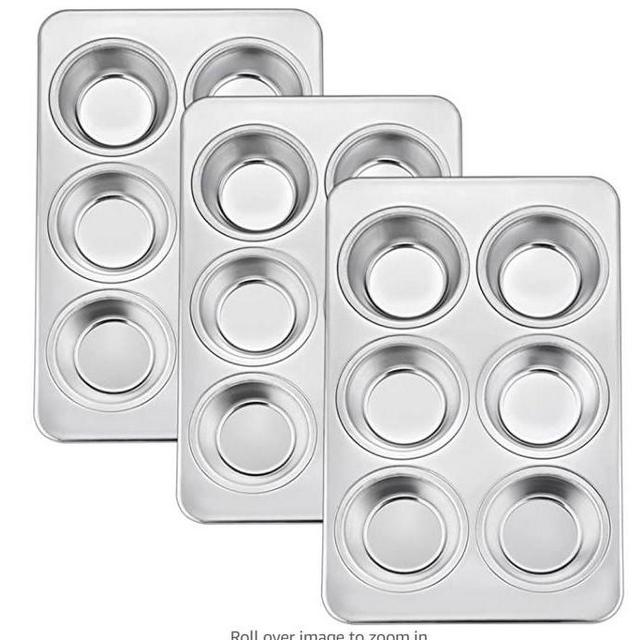 TeamFar Muffin Pans (Set of 3)