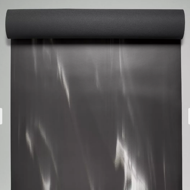 Lululemon The (Big) Mat in Black/White/Black