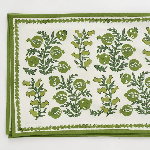 Pom Bells Green Placemat | Set of 4
