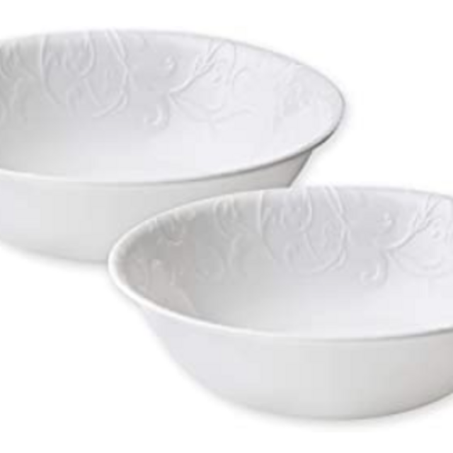 Corelle Livingware Bella Faenza 1-Quart Serving Bowl, Set of 2