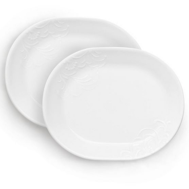 Corelle Cherish 2-pc. Platter Set