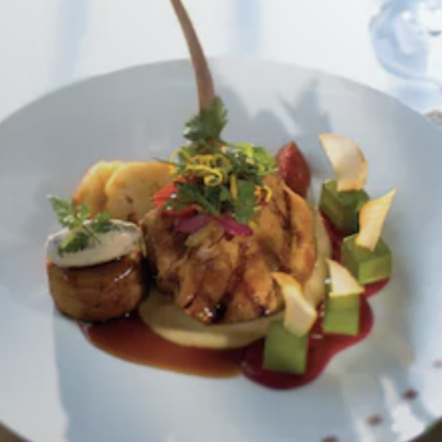Dinner at Murano French Restaurant on Alaskan Cruise