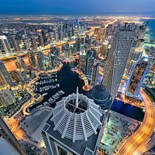 A night in Dubai!