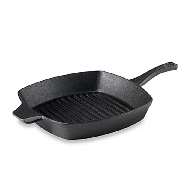 Calphalon® Pre-Seasoned Cast Iron 10-Inch Grill Pan