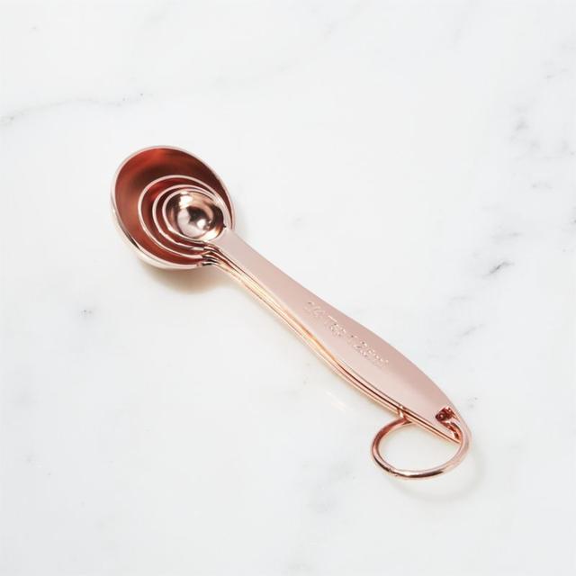 Copper Measuring Spoons Set of Four
