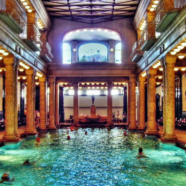 Spa and Massage Treatment at the Gellert Baths in Budapest