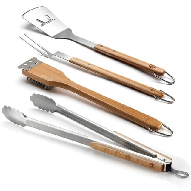 4-Piece Barbecue Tool Set