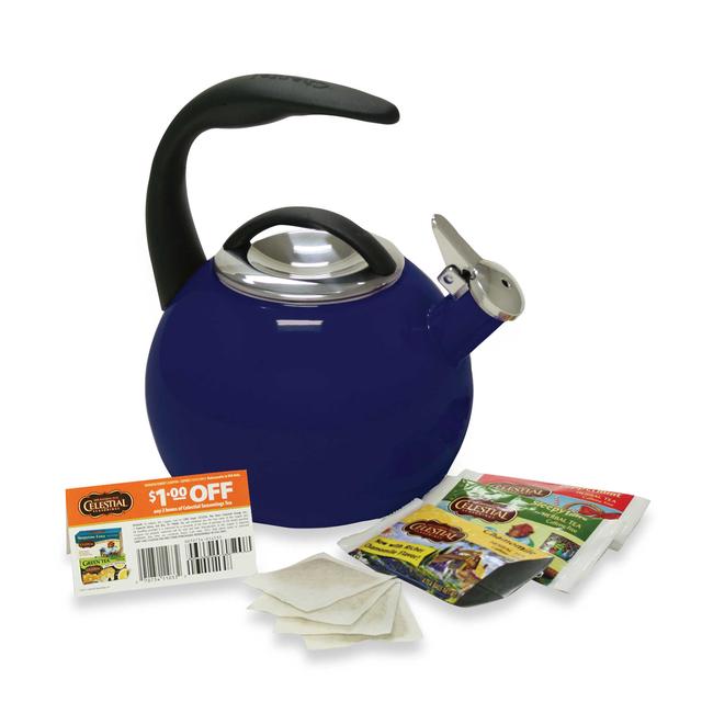 Chantal® Anniversary 2-Quart Tea Kettle in Cobalt Blue