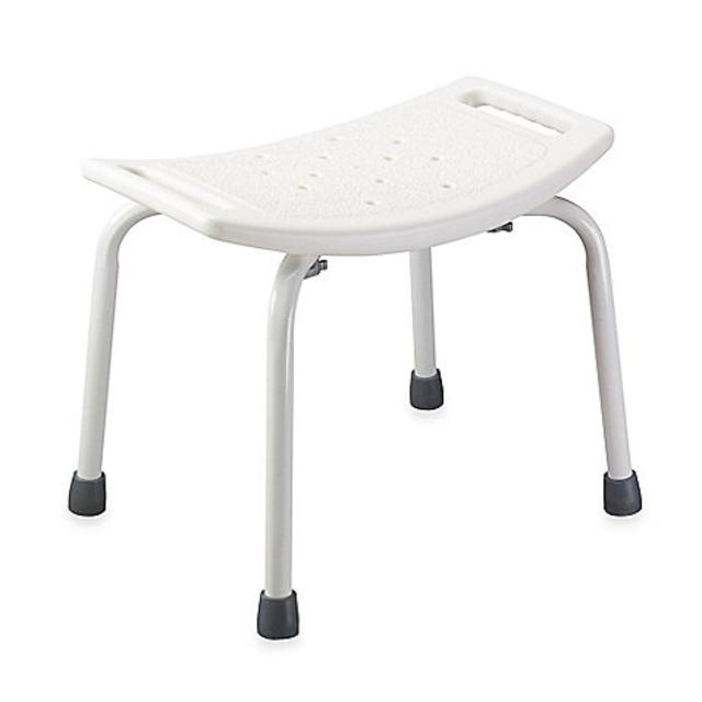 Drive Medical Bathroom Safety Shower Tub Chair in White