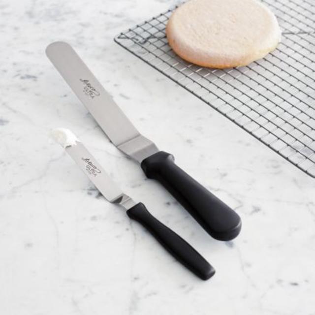 Ateco® Offset Plastic Handle Icing Spatulas