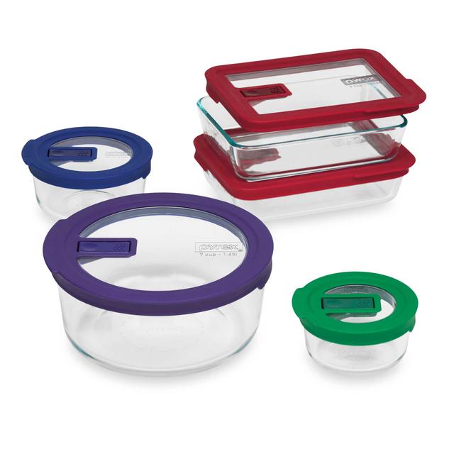 Pyrex® No-Leak™ 10-Piece Container Set