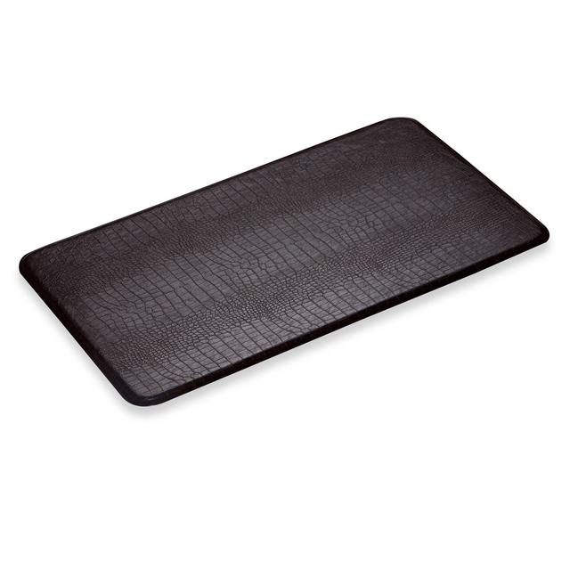 Imprint® Cumulus9™ Croco Anti-Fatique 1-Foot 8-Inch x 3-Foot Comfort Mat in Toffee
