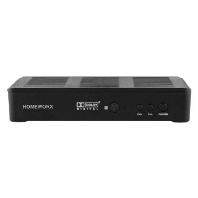 Mediasonic HW180STB HomeWorx HDTV Digital Converter Box with Media Player and Recording PVR Function, Dolby Digital, HDMI Out (New Version)