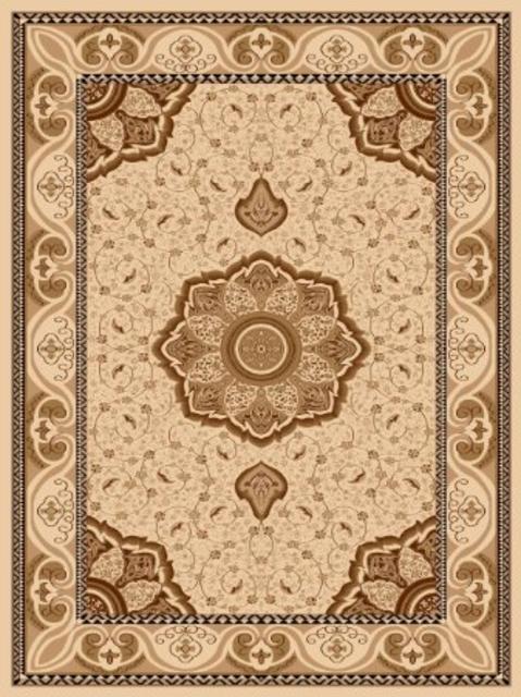 New Classic Luxurious Design Ivory Area Rug Carpet 5x8