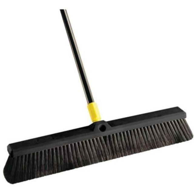 Bulldozer 24 in. Multi-Sweep Push Broom