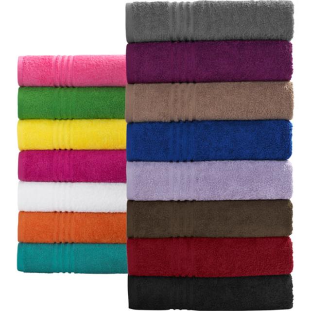 Mainstays Essential True Colors Bath Towel Collection in Taupe or Green!