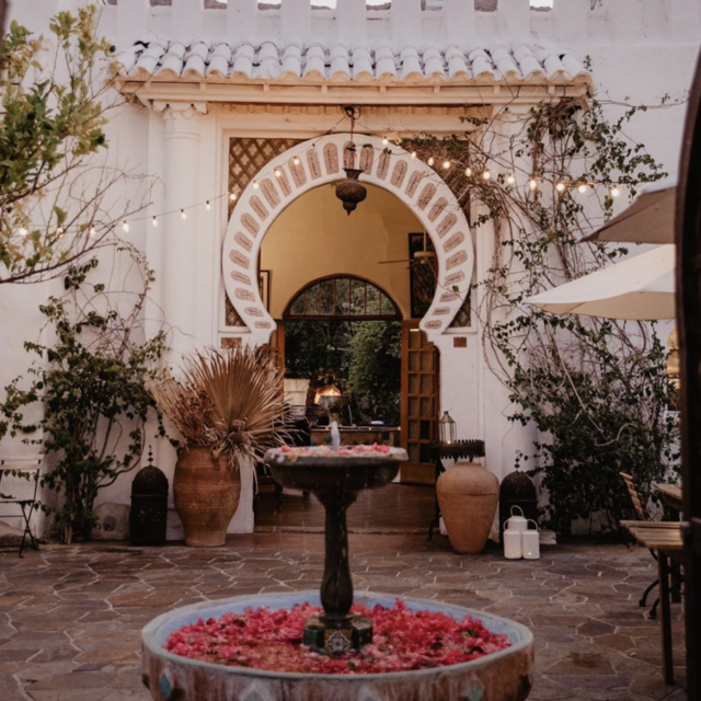 Contribute to our Mini Moon at Korakia Pensione, Palm Springs