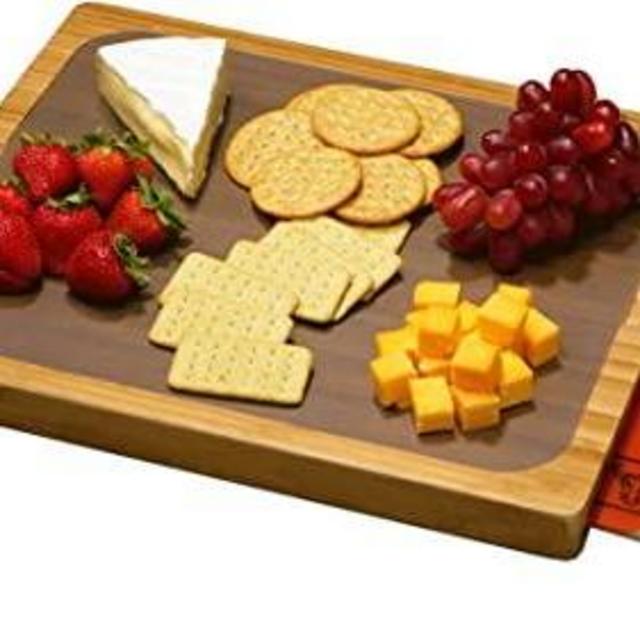 Seville Classics Bamboo Premium Wood Cutting Board