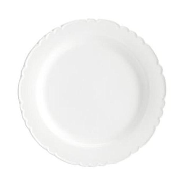 Napoli Stoneware Salad Plate, Set of 4, White