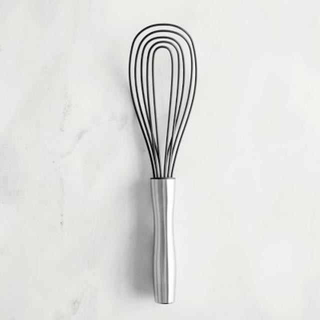 Williams Sonoma Silicone Flat Whisk, 6"