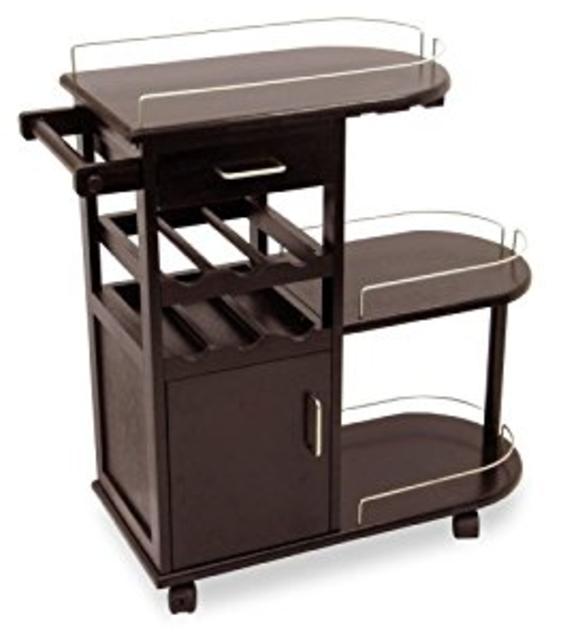 Winsome Wood Entertainment Cart, Espresso