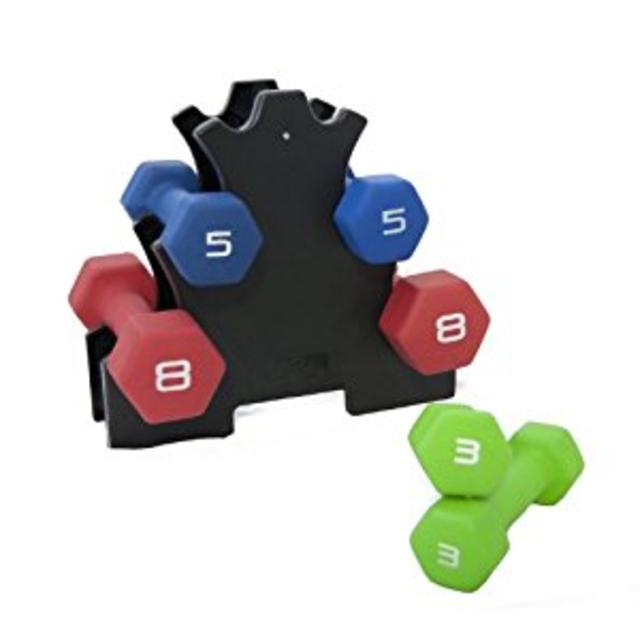 CAP Barbell 3-tier Dumbbell Tree, Rack Only