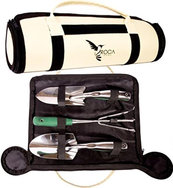 Garden tools with carrier