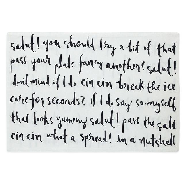 kate spade new york Small Talk Placemat