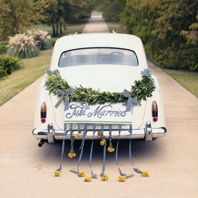 Wedding Night Getaway Car