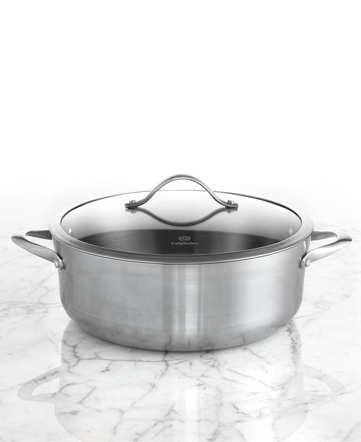 Calphalon Contemporary Stainless Steel 8 Qt. Covered Dutch Oven