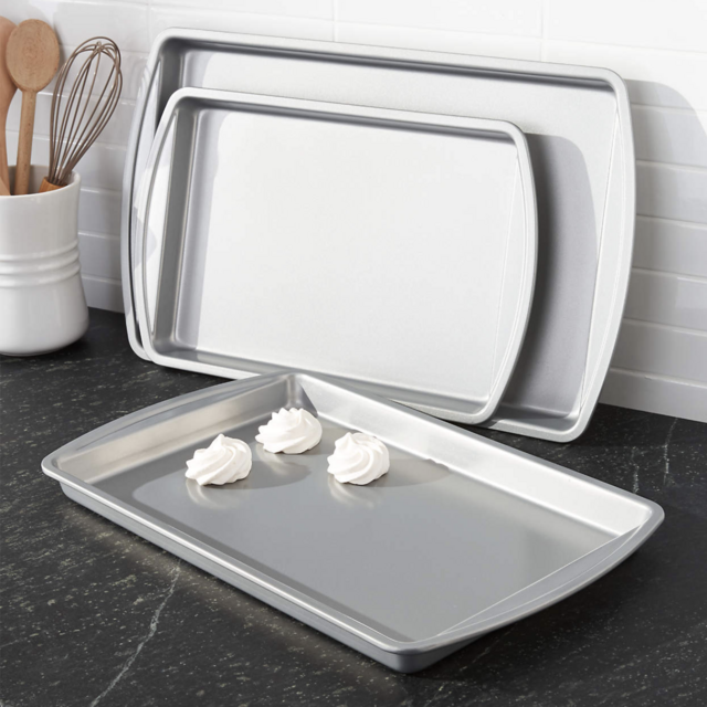 Non-Stick Baking Sheets, Set of 3