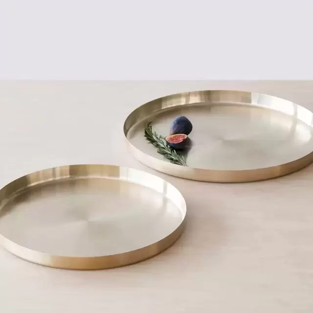 Kansa Serving Trays | Bronze Entertaining Set – The Citizenry
