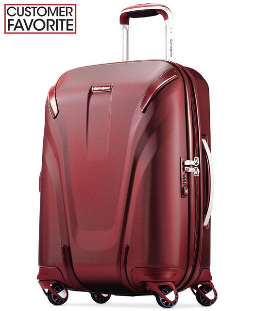 CLOSEOUT! 60% OFF Samsonite Silhouette Sphere 2 Hardside 22" Carry-On Spinner Suitcase, Available in Ruby Red, a Macy's Exclusive Color