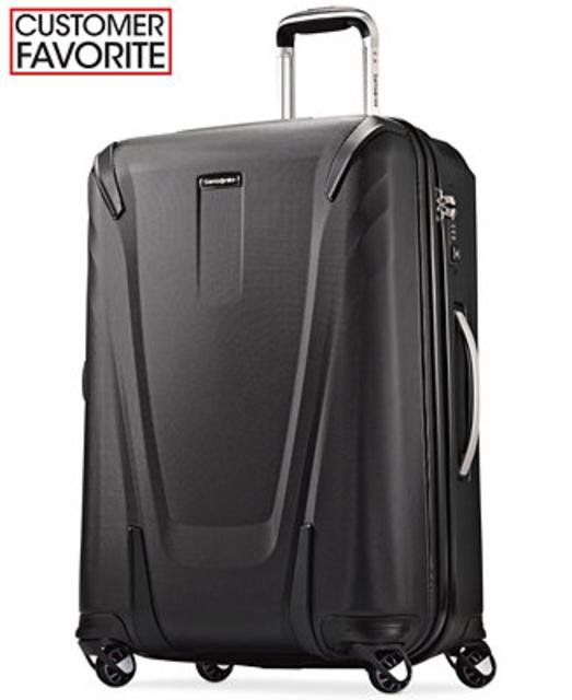 CLOSEOUT! 60% OFF Samsonite Silhouette Sphere 2 Hardside 26" Spinner Suitcase, Available in Ruby Red, a Macy's Exclusive Color