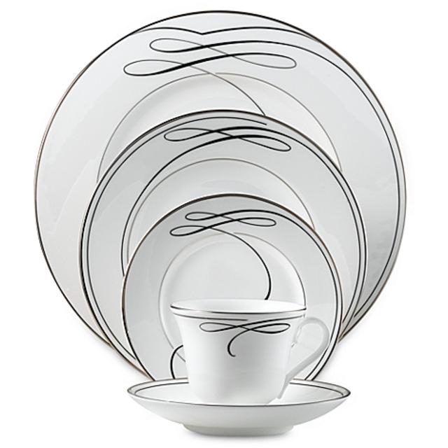 Waterford® Ballet Ribbon 5-Piece Place Setting