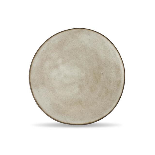 Salad Plate White Chamois