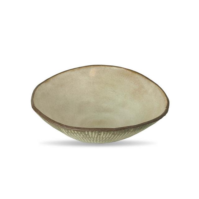 Serving Bowl White Chamois