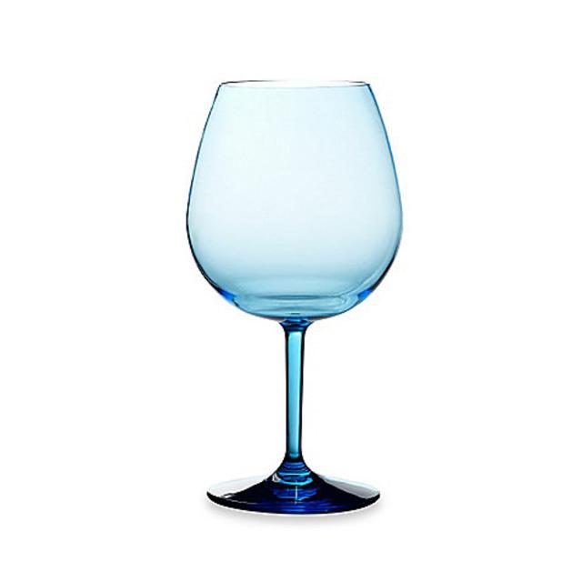 Shatterproof Red Wine Glass in Cool Blue