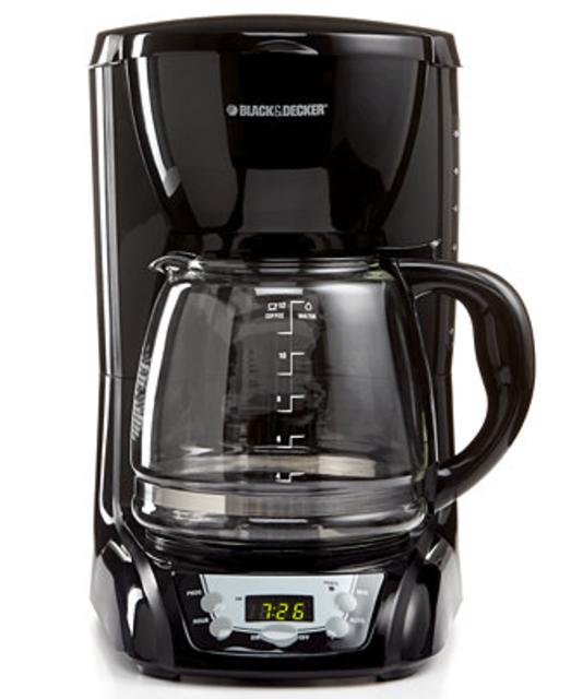 Black & Decker DLX1050B Coffee Maker, 12 Cup Programmable