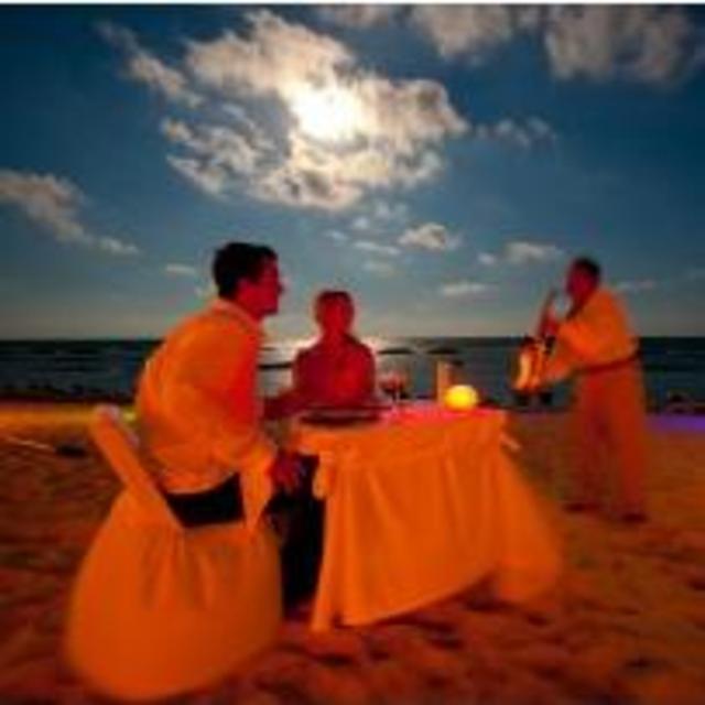 Candle Light Romantic Dinner on the Beach - Fondue Menu