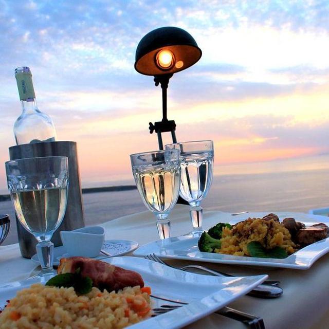 Oia Sunset Dinner