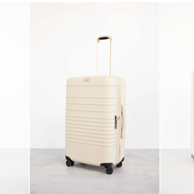 Béis Luggage Set in Beige