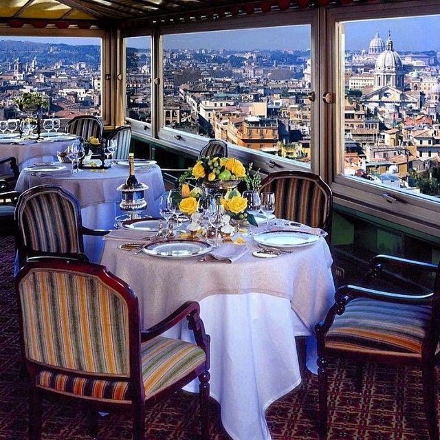 Dinner at Imago in Rome
