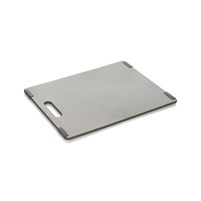 Jelli ® Pewter Nonslip Reversible Cutting Board