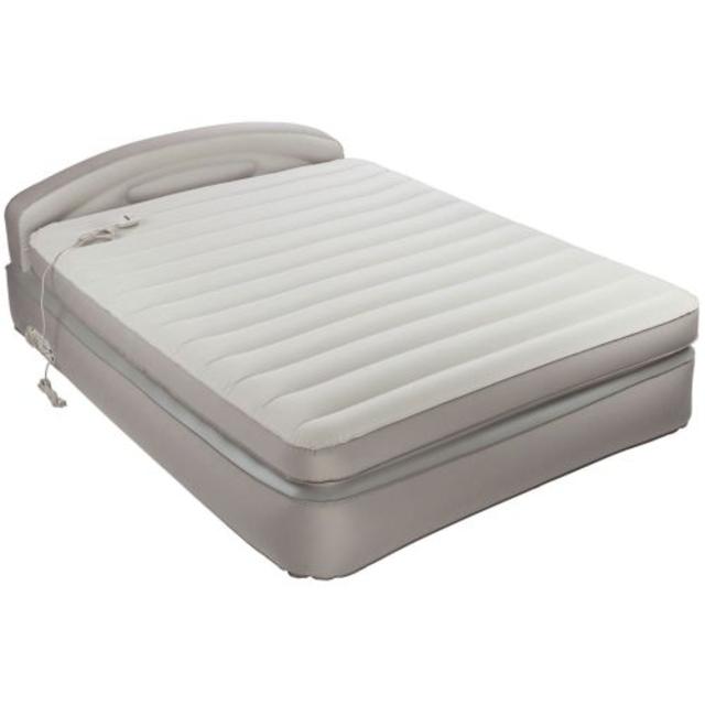 AeroBed Opti-Comfort Queen Air Mattress with Headboard