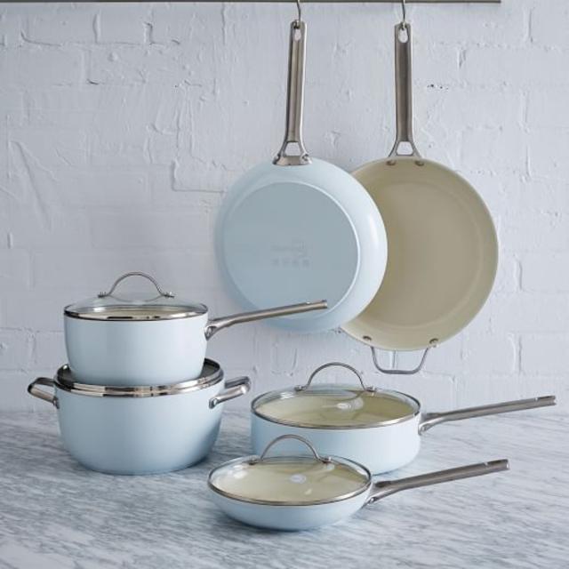 Greenpan® Nonstick 10-Piece Set - Blue