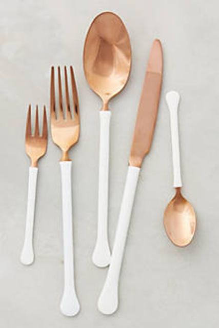 Copper Top Flatware