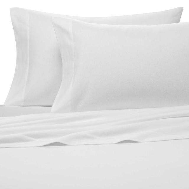 Palais Royale™ Portuguese Flannel Sheet Set White