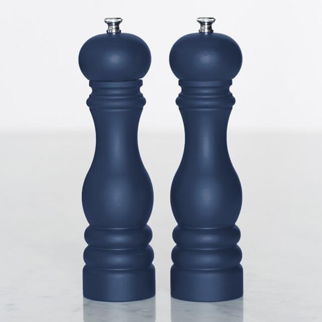 Peugeot Paris Matte Navy Salt & Pepper Mills set